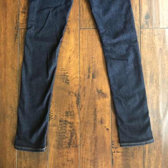 H&M high rib skinny maternity jeans size 4 - Picture 6 of 12